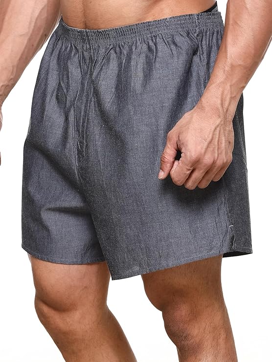 Twist99 Men's Cotton Shorts Boxers | Regular Fit Boxers Shorts for Mens | Lightweight Boxers for Men