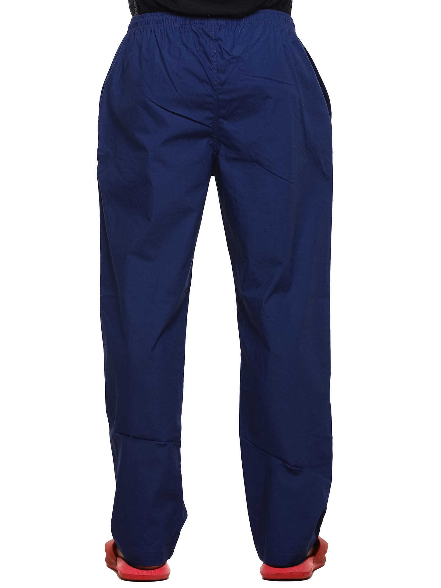 Twist99 Mens Linen Casual Pants Lightweight Solid Plus Size Pyjama Beach Pants Elastic Waist Jogger Yoga Summer Pyjama (Navy Blue)Plus Size (S To 8XL)(30 To 56)
