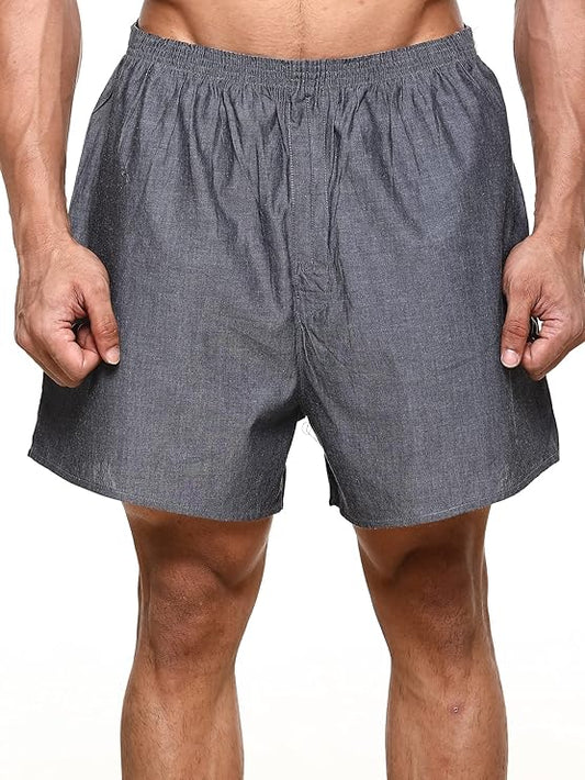 Twist99 Men's Cotton Shorts Boxers | Regular Fit Boxers Shorts for Mens | Lightweight Boxers for Men