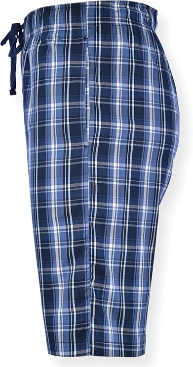 Twist99 Women's Cotton Checkered Shorts – High Waist Lounge Shorts with Pockets | Regular & Plus Sizes