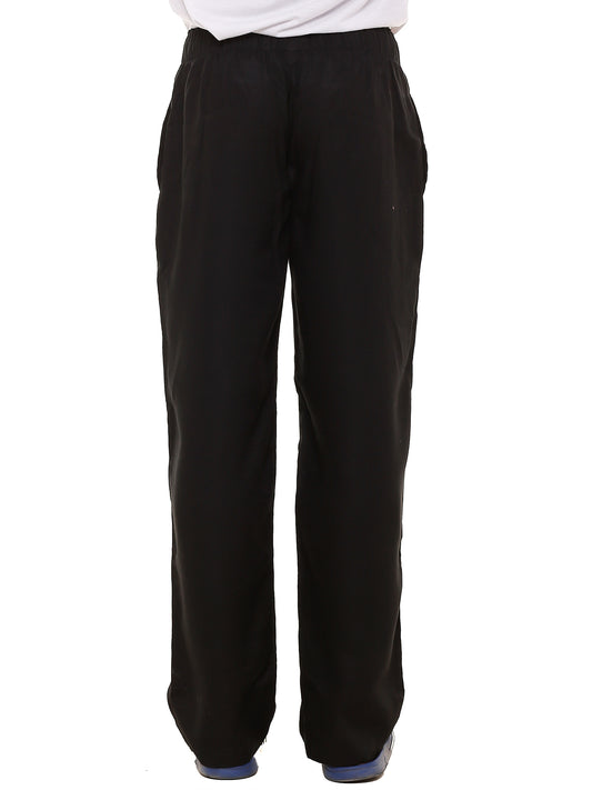 Twist99 Mens Linen Casual Pants Lightweight Solid Plus Size Pyjama Beach Pants Elastic Waist Jogger Yoga Summer Pyjama (Black,)Plus Size (S To 8XL)(30 To 56)