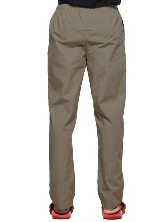 Twist99 Mens Linen Casual Pants Lightweight Solid Plus Size Pyjama Beach Pants Elastic Waist Jogger Yoga Summer Pyjama (Brown,)Plus Size (S To 8XL)(30 To 56)